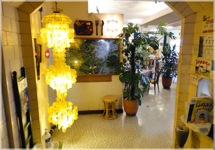 レストランのむらの内観